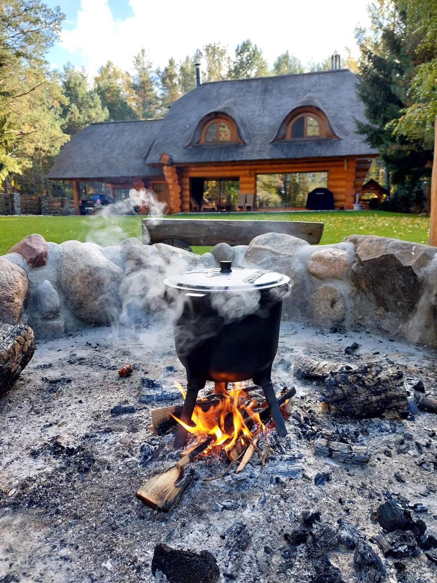 Saski Zakatek, Wakacje W Bajkowym Domku!!! Mazury, Sauna, Jezioro, Pomost, Sasek Maly 外观 照片